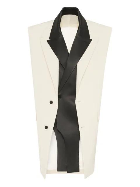 two-tone design vest by JEAN PAUL GAULTIER