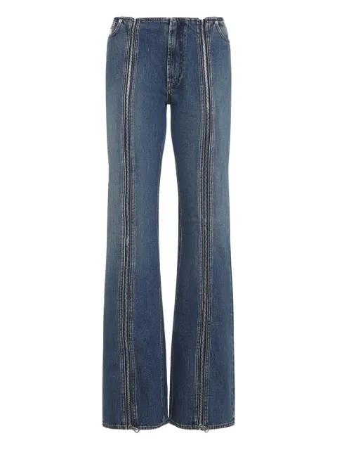 zip-detail jeans by JEAN PAUL GAULTIER