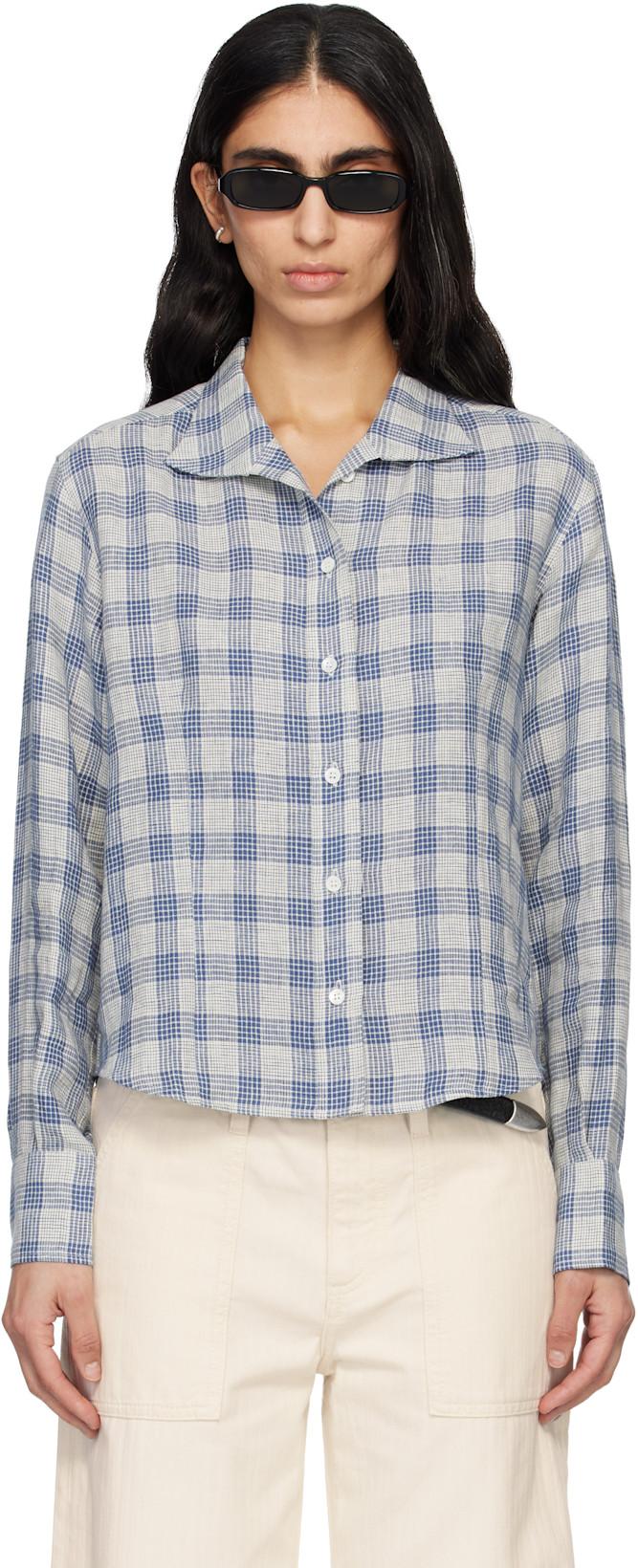 Blue Vera Shirt by JEANERICA