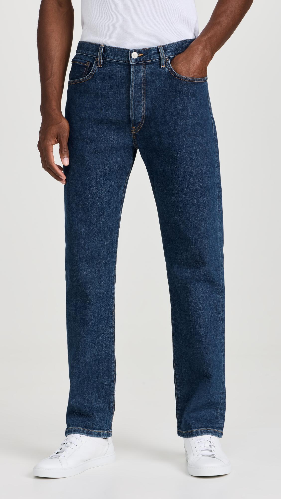Casual Relaxed Straight Leg Jeans by JEANERICA