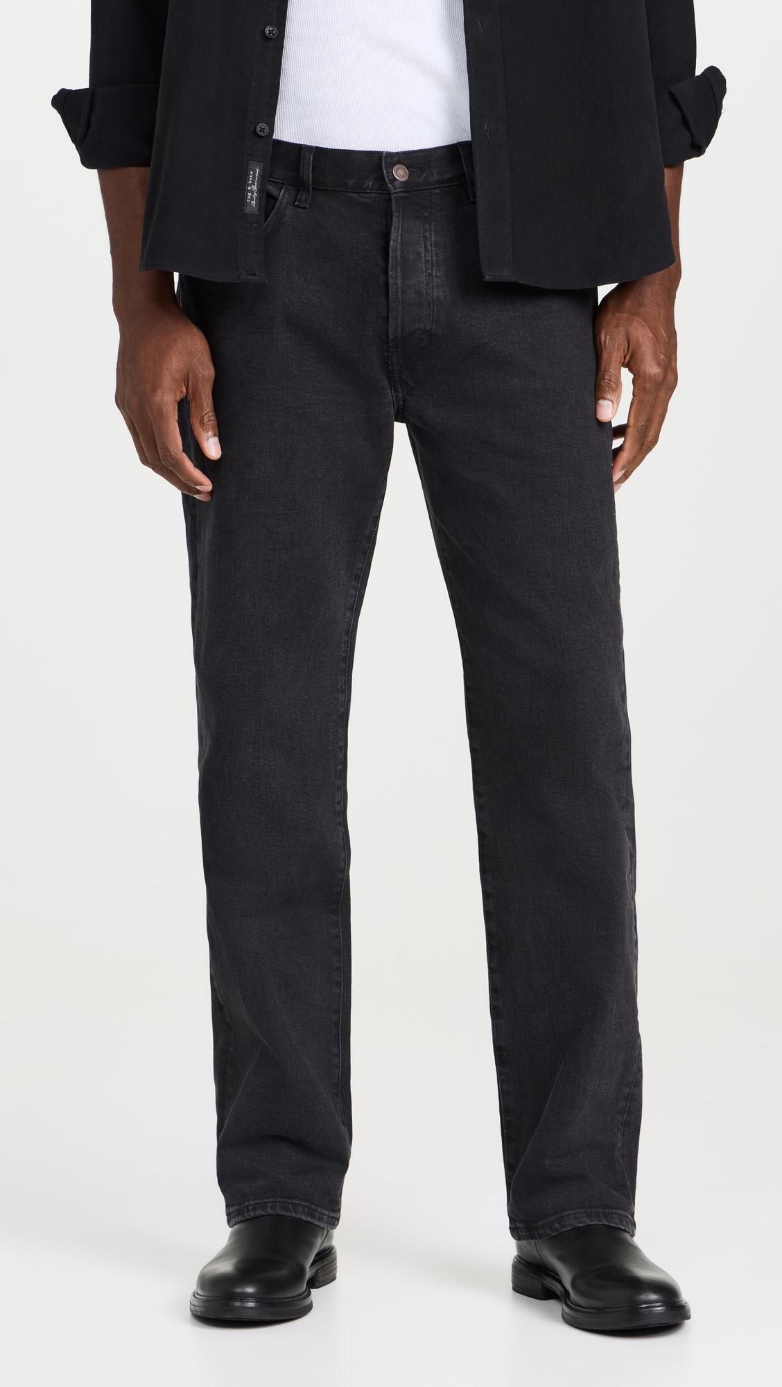 Casual Relaxed Straight Leg Jeans by JEANERICA