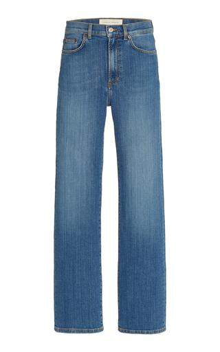 Jeanerica Eiffel Stretch High-Rise Straight-Leg Jeans - Moda Operandi by JEANERICA