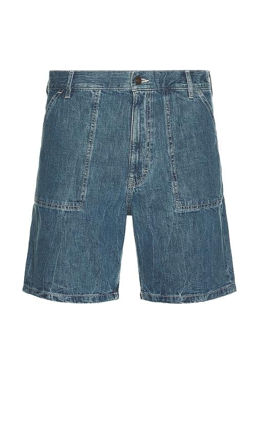 Jeanerica Genua Worker Chino Shorts in Blue by JEANERICA