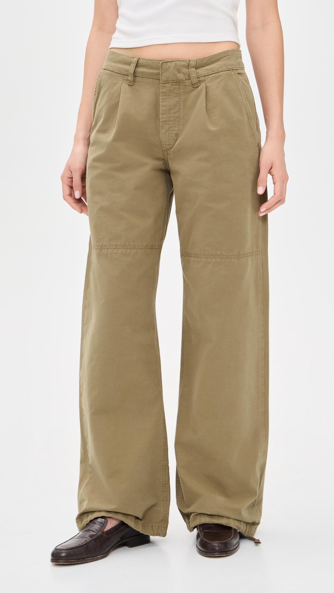 Mina Chino Utility Pants by JEANERICA