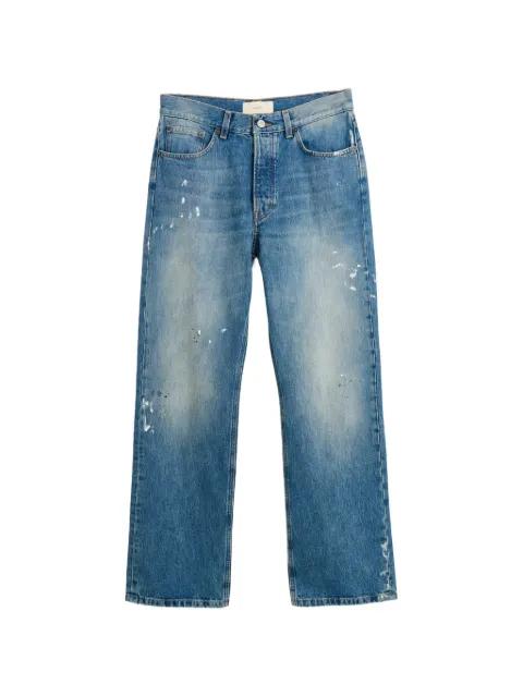 Vega paint-splatter jeans by JEANERICA