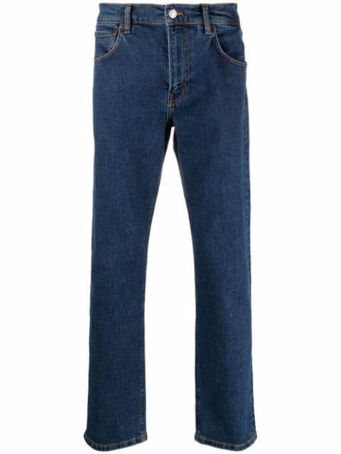 straight-leg denim jeans by JEANERICA