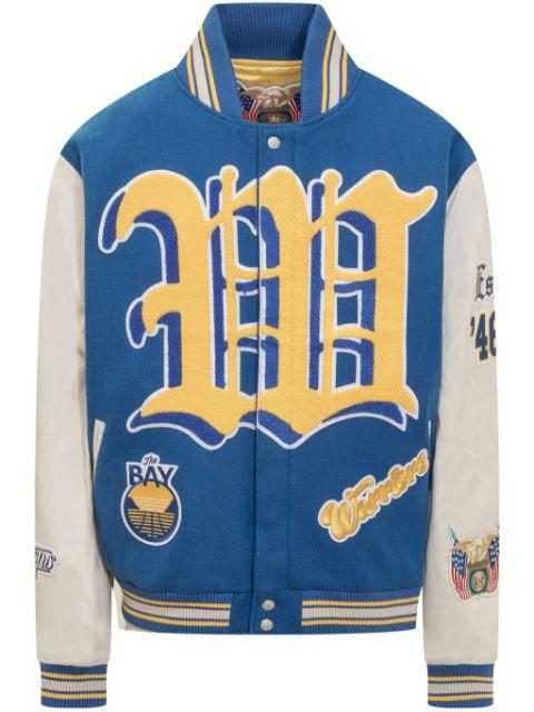 Golden State Warriors 7th Championship bomber jacket by JEFF HAMILTON