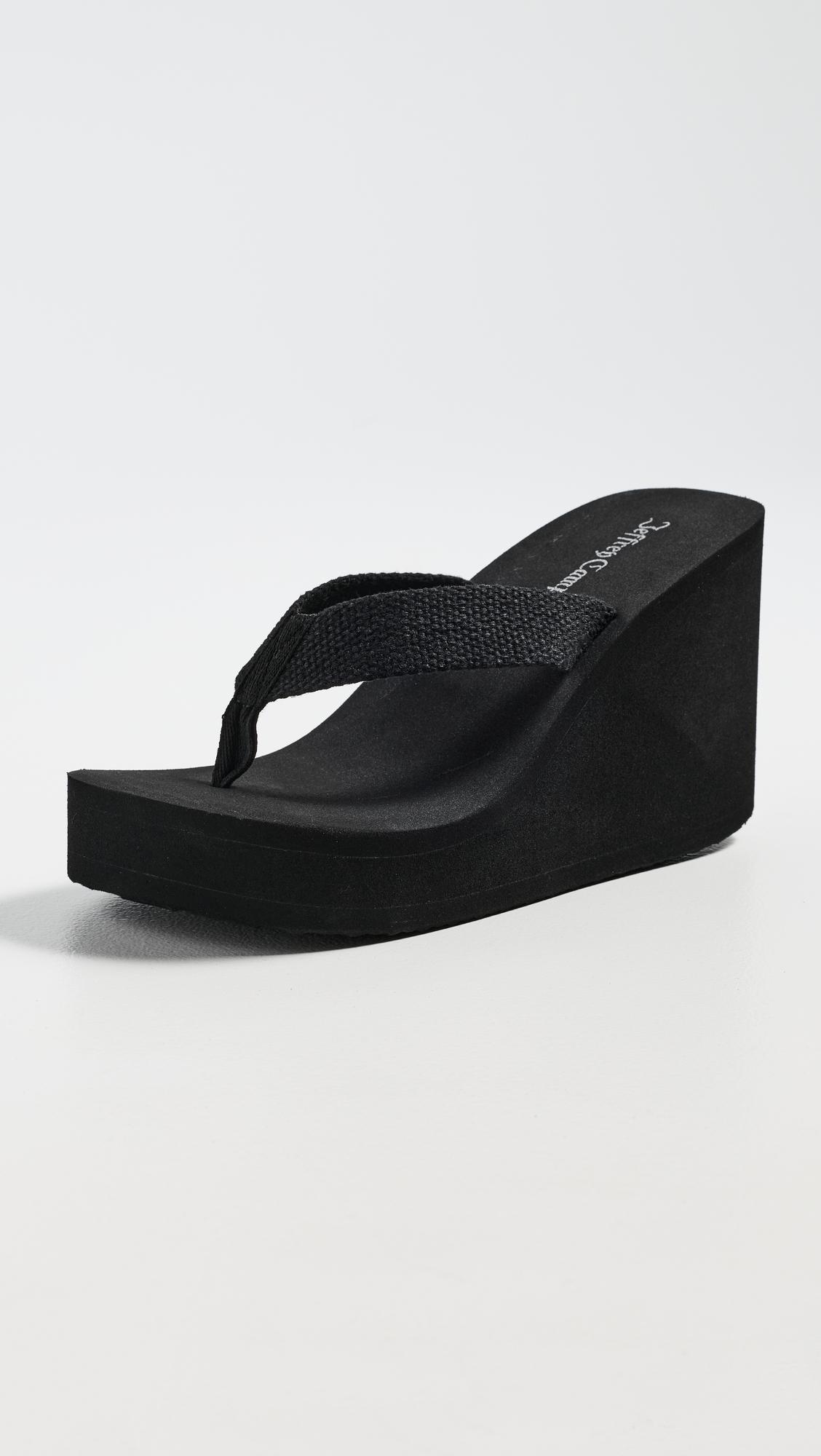 Astria 2 Wedge Thong Sandals by JEFFREY CAMPBELL