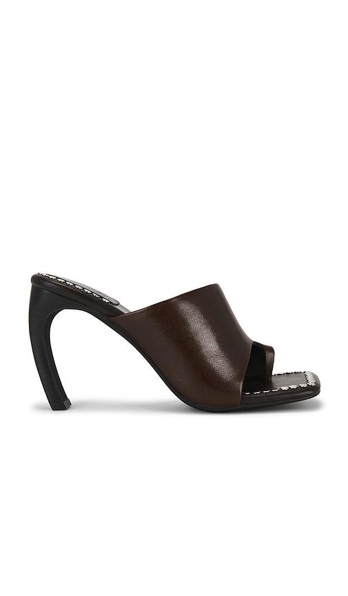 Jeffrey Campbell Alloc Strap Sandal in Brown by JEFFREY CAMPBELL