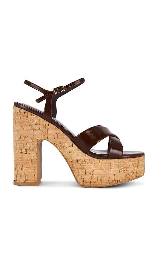 Jeffrey Campbell Big Time Platform Sandal in Brown by JEFFREY CAMPBELL