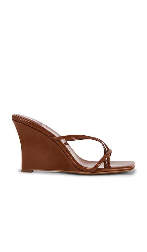 Jeffrey Campbell Biscotti Sandal in Cognac by JEFFREY CAMPBELL
