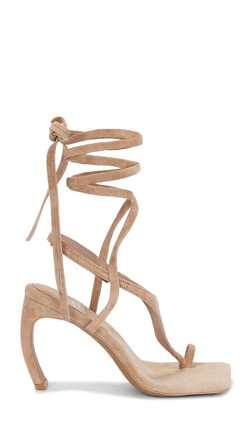 Jeffrey Campbell Bon-Bon Sandal in Beige by JEFFREY CAMPBELL Jeffrey Campbell Bon-Bon Sandal in Beige by JEFFREY CAMPBELL