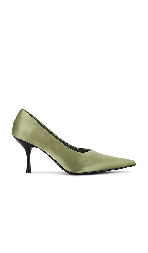 Jeffrey Campbell Chosen Pump in Olive by JEFFREY CAMPBELL