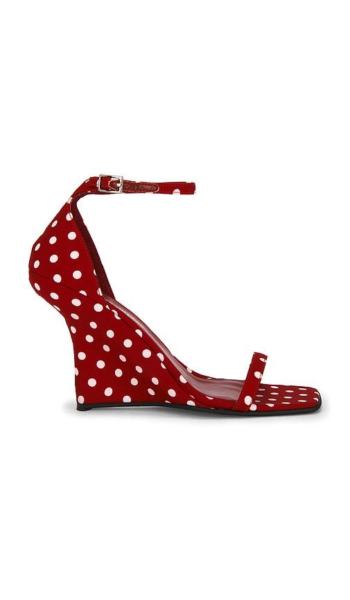 Jeffrey Campbell Fermi Sandal in Red by JEFFREY CAMPBELL