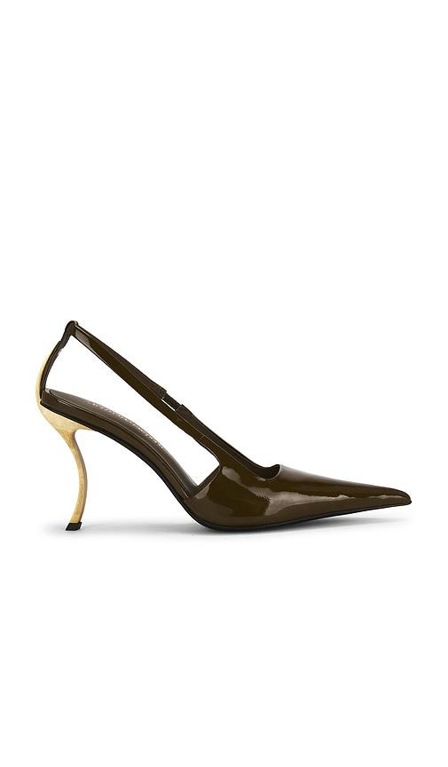 Jeffrey Campbell Folie Pump in Olive by JEFFREY CAMPBELL
