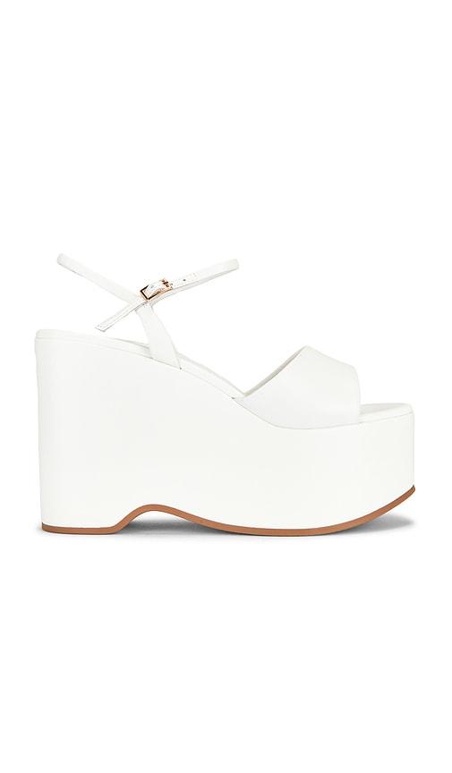 Jeffrey Campbell Funkytown Sandal in White by JEFFREY CAMPBELL