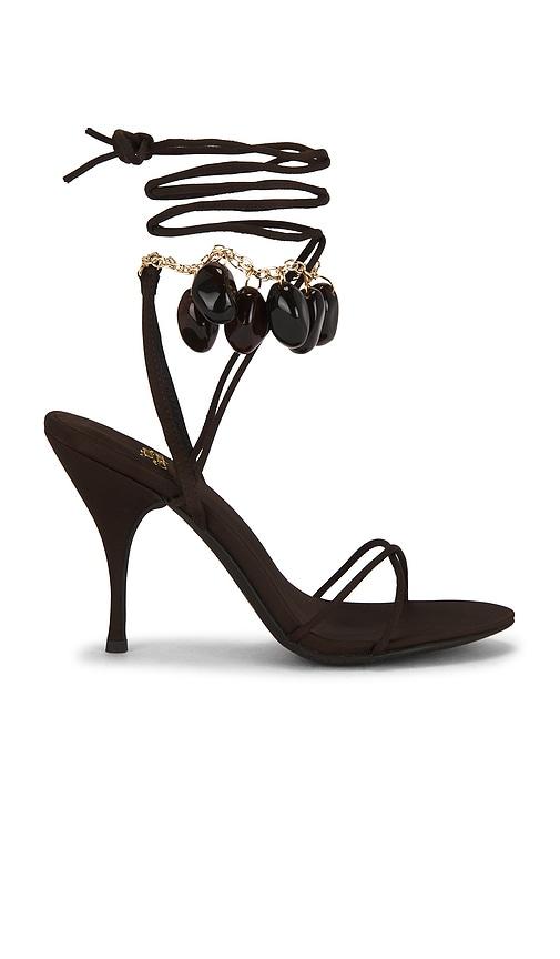 Jeffrey Campbell Georja Sandal in Brown by JEFFREY CAMPBELL