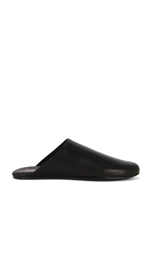Jeffrey Campbell Gunter Slipper in Black by JEFFREY CAMPBELL Jeffrey Campbell Gunter Slipper in Black by JEFFREY CAMPBELL