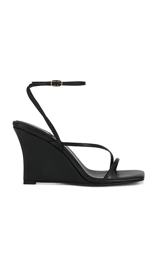 Jeffrey Campbell Highlight Wedge Sandal in Black by JEFFREY CAMPBELL