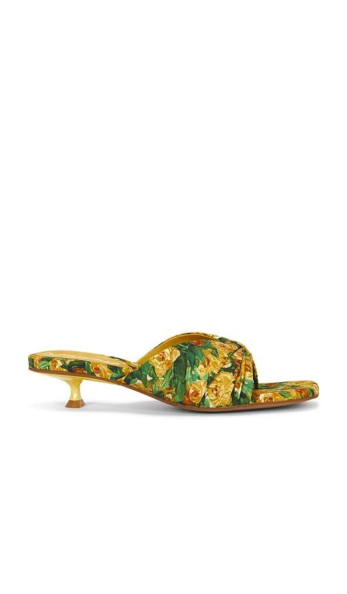 Jeffrey Campbell Lover Girl Sandal in Yellow by JEFFREY CAMPBELL