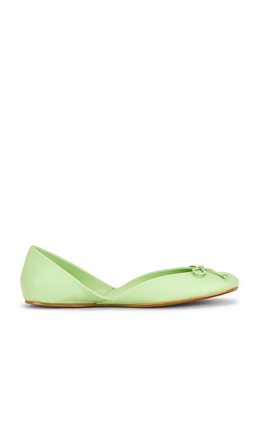 Jeffrey Campbell Perky Flat in Green by JEFFREY CAMPBELL
