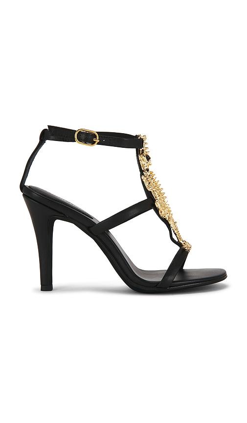 Jeffrey Campbell Reptilia Sandal in Black by JEFFREY CAMPBELL