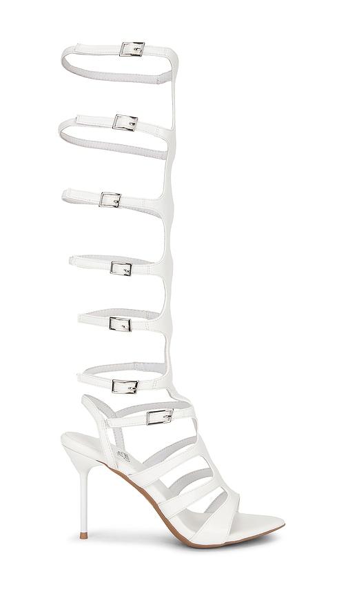 Jeffrey Campbell Spartan Sandal in Cream by JEFFREY CAMPBELL