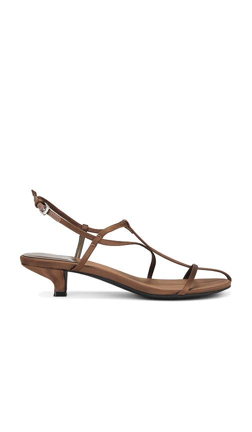 Jeffrey Campbell Trawl-MD Sandal in Chocolate by JEFFREY CAMPBELL
