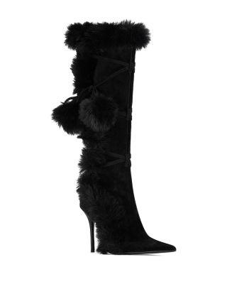 Women's Chilly Faux Fur Boots by JEFFREY CAMPBELL