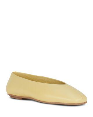 Women's Fathom Square Toe Ballet Flats by JEFFREY CAMPBELL