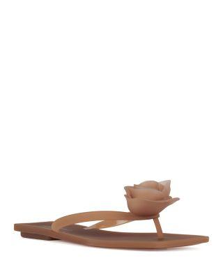 Women's Flower Jelly Thong Sandals by JEFFREY CAMPBELL