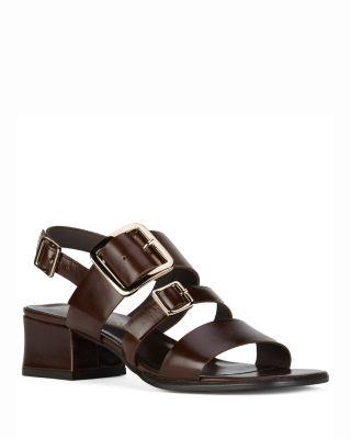 Women's Righteous Buckled Block Heel Sandals by JEFFREY CAMPBELL