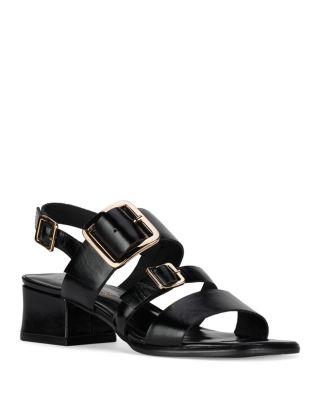Women's Righteous Buckled Block Heel Sandals by JEFFREY CAMPBELL