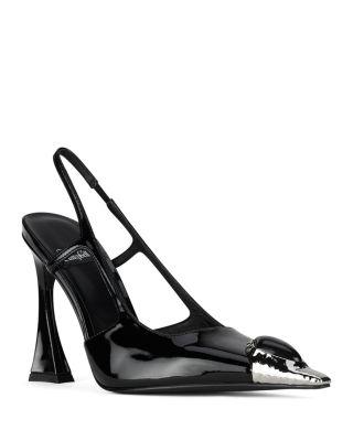 Women's Sorcerer Leather Slingback Pumps by JEFFREY CAMPBELL