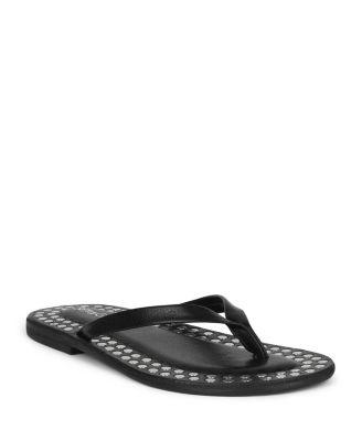 Women's Studded Flat Thong Sandals by JEFFREY CAMPBELL