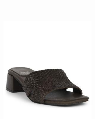 Women's Woven Slides by JEFFREY CAMPBELL