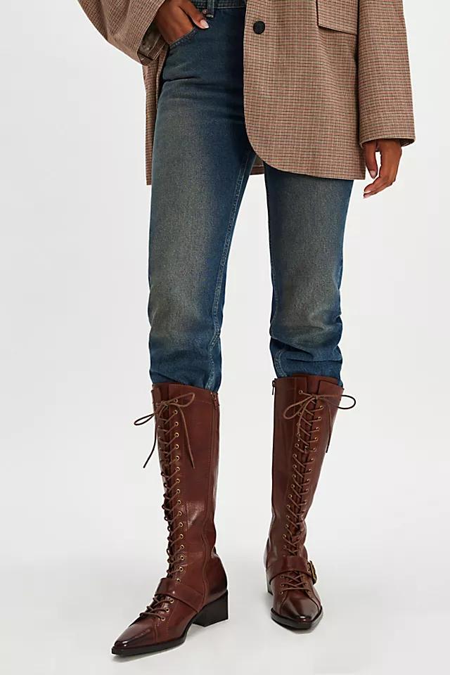 Nelly Lace-Up Boots by JEFFREY CAMPBELL | FREE PEOPLE