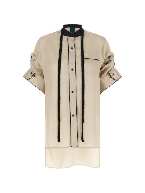 Berta crinkled shirt by JEJIA