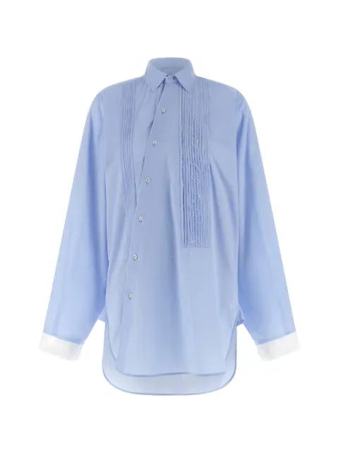 Crazy smoking plissée shirt by JEJIA