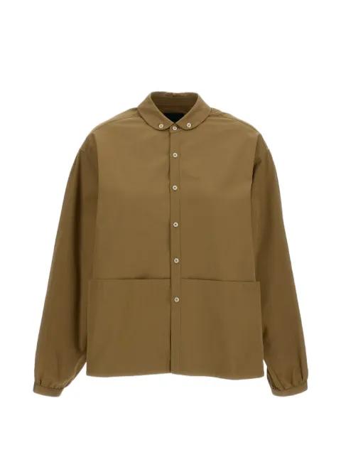 button long-sleeve shirt by JEJIA