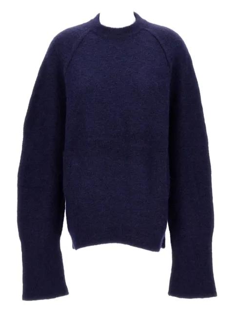 crew-neck sweater by JEJIA