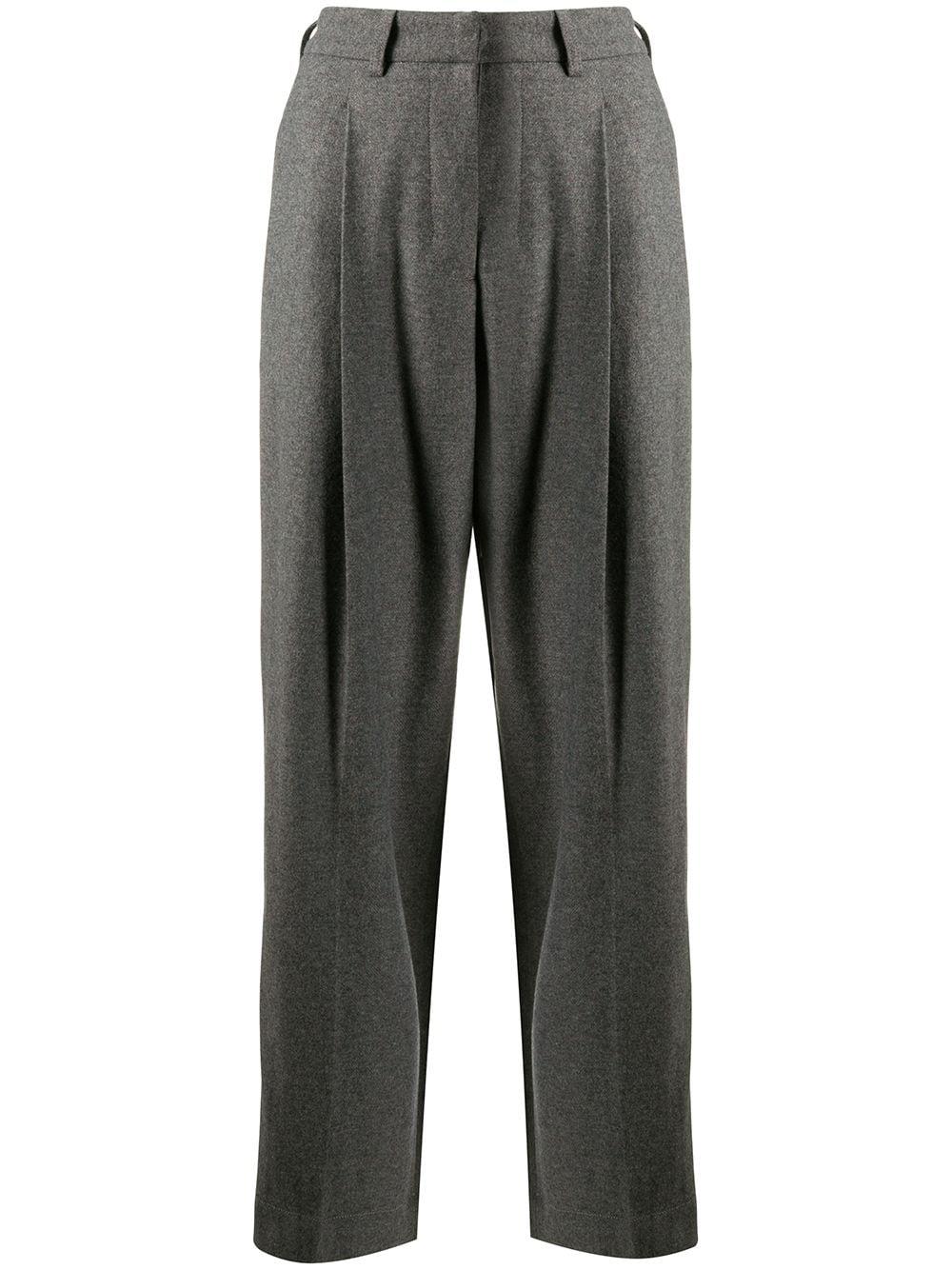 cropped trousers by JEJIA