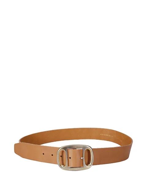 leather buckle belt by JEJIA