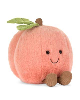Amuseables Peach Plush - Ages 0+ by JELLYCAT