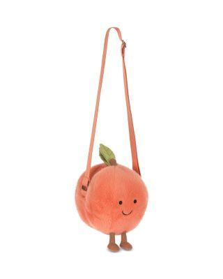 Amuseables Peach Shoulder Bag - Ages 3+ by JELLYCAT