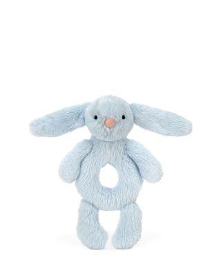 Bashful Bunny Ring Plush Rattle - Ages 0+ by JELLYCAT
