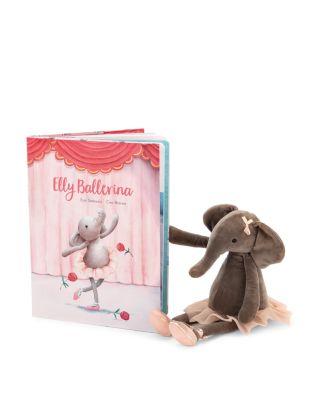 Elly Ballerina Book - Ages 0+ by JELLYCAT