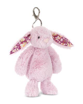 Thistlepop Blossom Bunny Bag Charm - Ages 12M+ by JELLYCAT