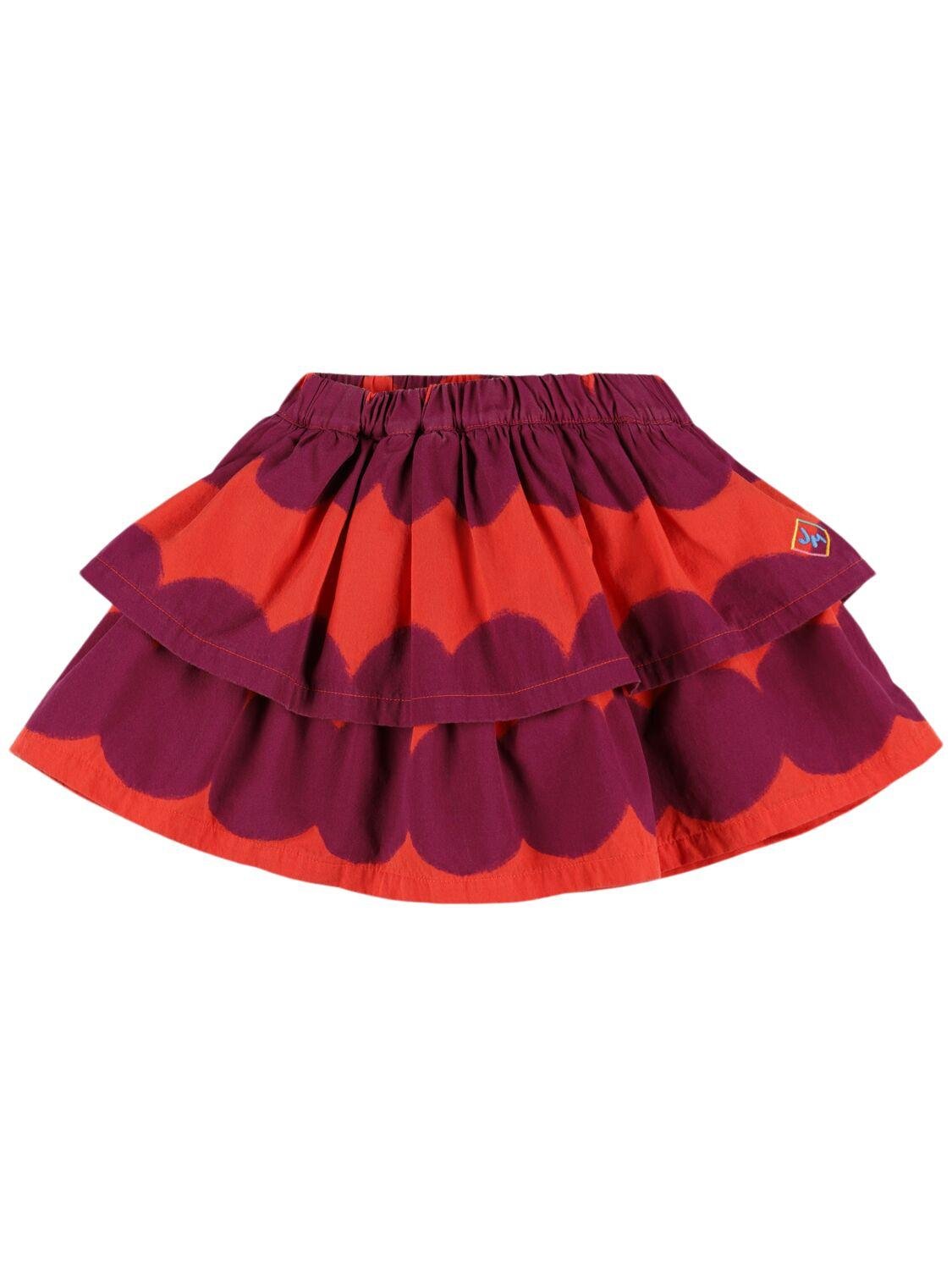 Tiered Cotton Skirt by JELLYMALLOW