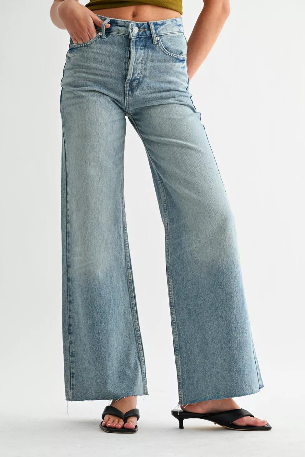 Jemina Denim Beach-to-Bar Wide Leg Jean by JEMINA DENIM